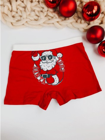 Vánoční pánské boxerky Santa Cool