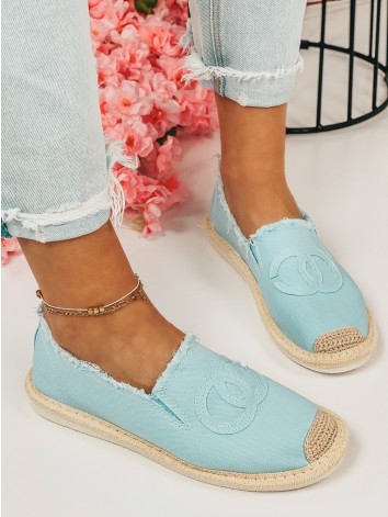 Dámské modré espadrilky Chalen