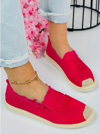 Dámské cyklámenové espadrilky Chalen