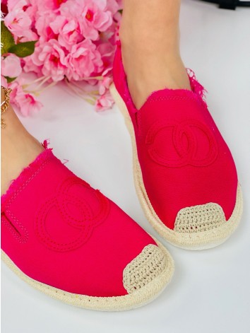 Dámské cyklámenové espadrilky Chalen