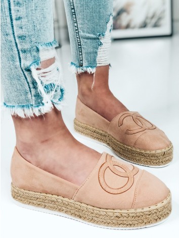 Dámské růžové espadrilky Chamela