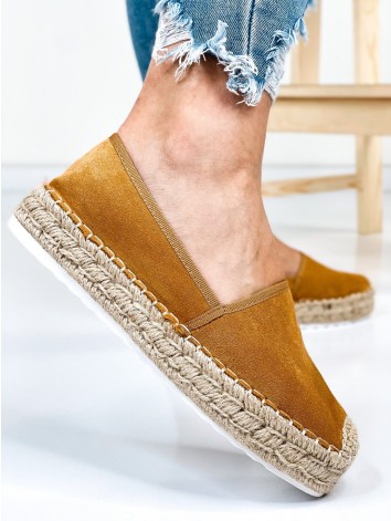 Dámské hnědé espadrilky