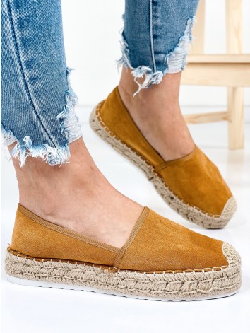 Dámské hnědé espadrilky