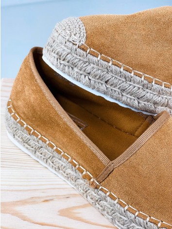 Dámské hnědé espadrilky